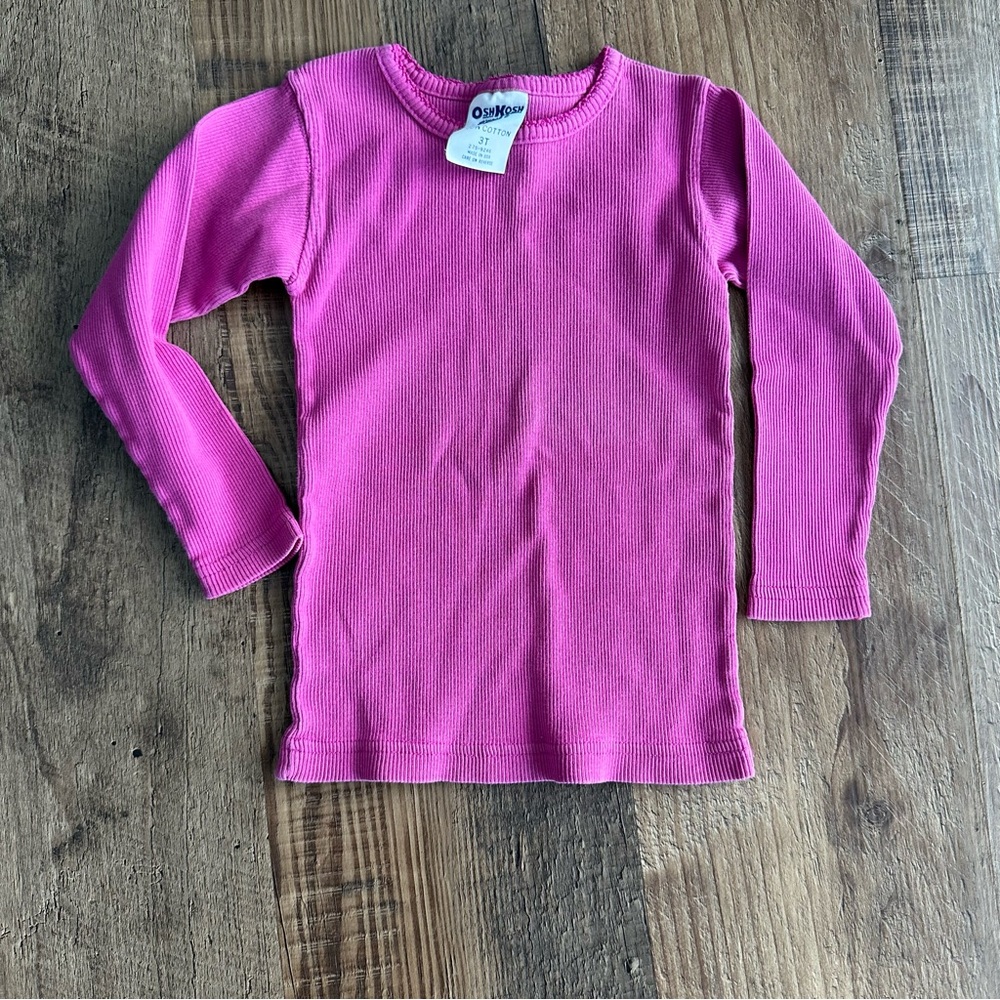 OshKosh B'gosh Pink Long Sleeve Tee